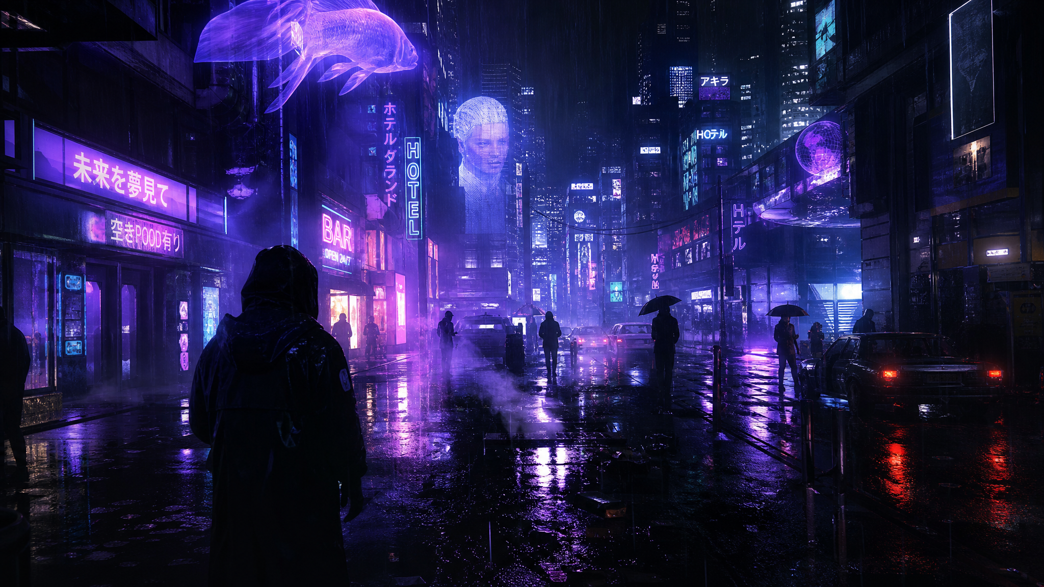Cyberpunk AI video